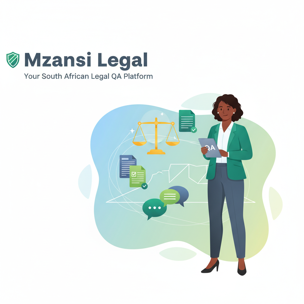 AI-powered legal assistance for South African law